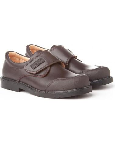 Scarpe per Bambino ANGELITOS ESCOLAR PIEL 452 CHOCOLATE