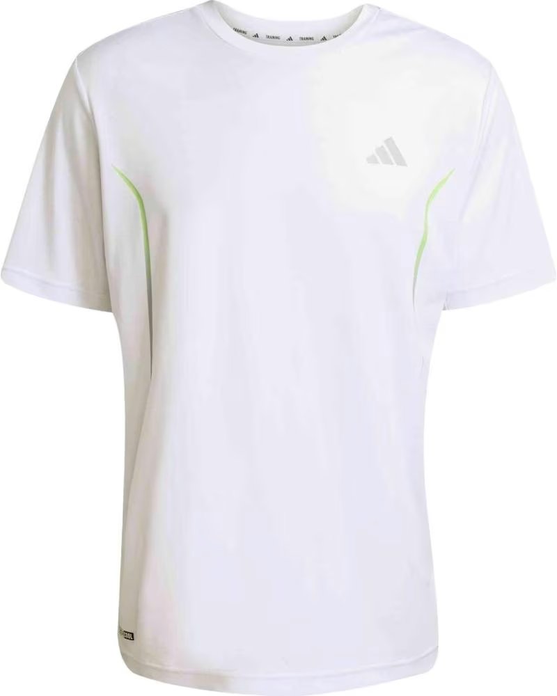 ADIDAS T-SHIRT A MANICHE CORTE TECH APPAREL DA UOMO PURO
