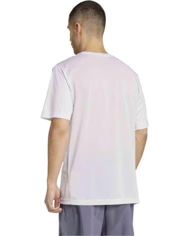 ADIDAS T-SHIRT A MANICHE CORTE TECH APPAREL DA UOMO PURO