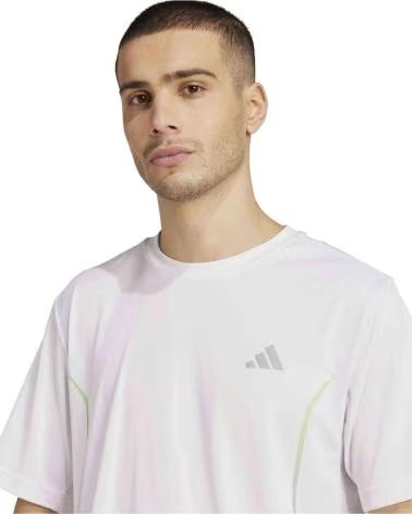 ADIDAS T-SHIRT A MANICHE CORTE TECH APPAREL DA UOMO PURO