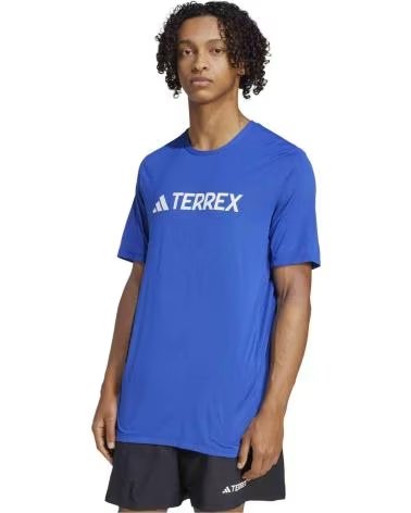 ADIDAS MAGLIETTA A MANICHE CORTE TERREX JI9233 BLU ELECTRICO