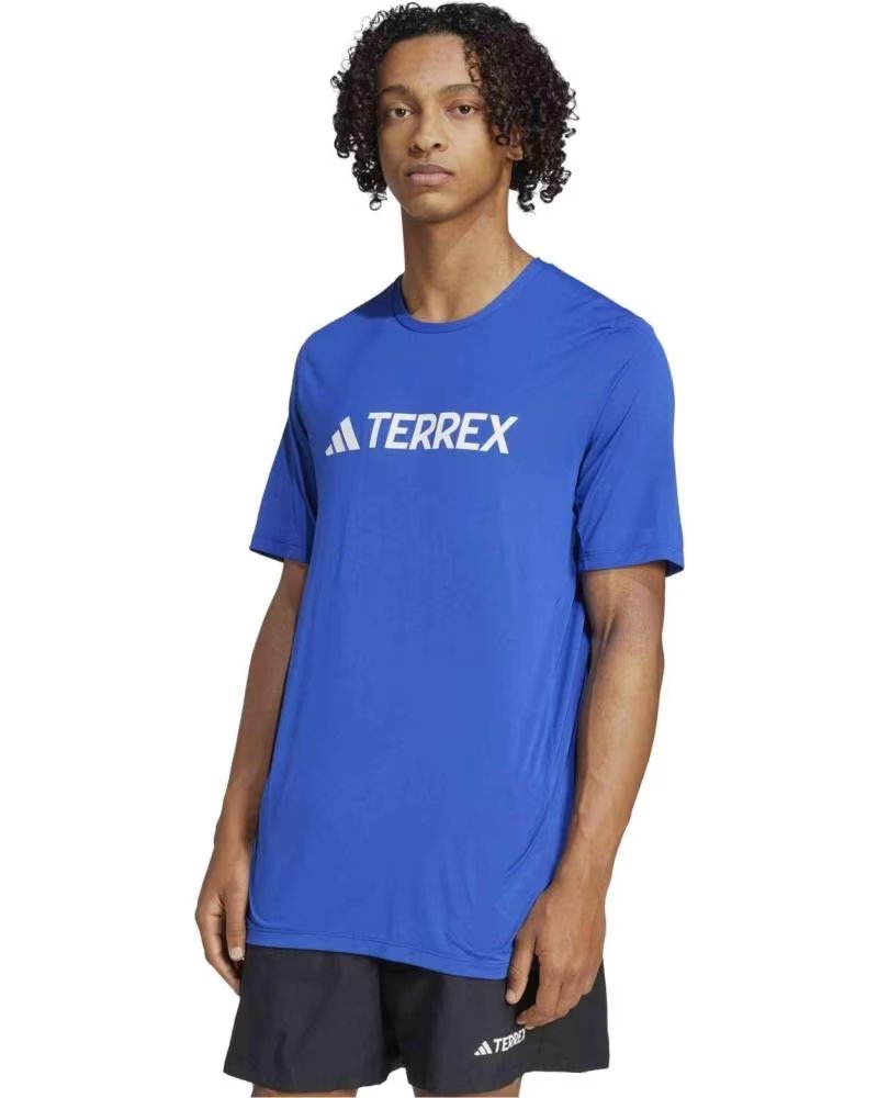 ADIDAS MAGLIETTA A MANICHE CORTE TERREX JI9233 BLU ELECTRICO