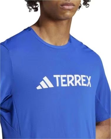 ADIDAS MAGLIETTA A MANICHE CORTE TERREX JI9233 BLU ELECTRICO