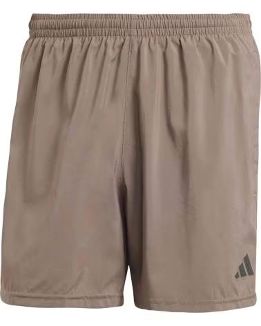 ADIDAS CALÇÕES OWN THE RUN 5 INCH HOMEM CASTANHO MARRON