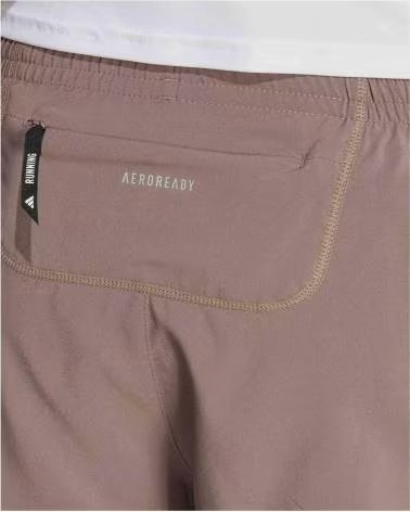 ADIDAS CALÇÕES OWN THE RUN 5 INCH HOMEM CASTANHO MARRON