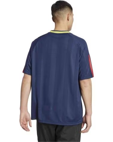 ADIDAS T-SHIRT À MANCHES COURTES KB5571 BLEU ET ROUGE ROJO