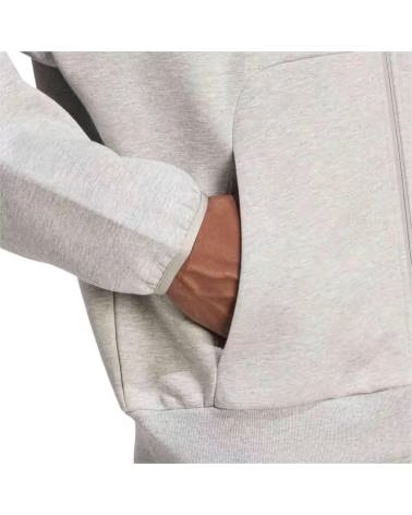 ADIDAS SWEATSHIRT COM CAPUZ E FECHO JD4945 PARA MULHER GRIS