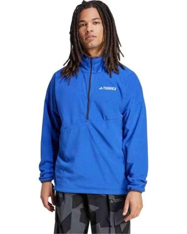 ADIDAS CASACO POLAR TERREX MULTI CLIMAWARM HALF ZIP AZUL