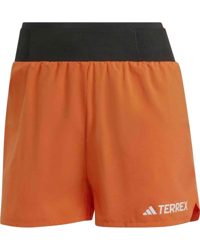 ADIDAS PANTALONCINI SPORTIVI TERREX XPERIOR ARANCIONI E NERI DA DONNA MUJER