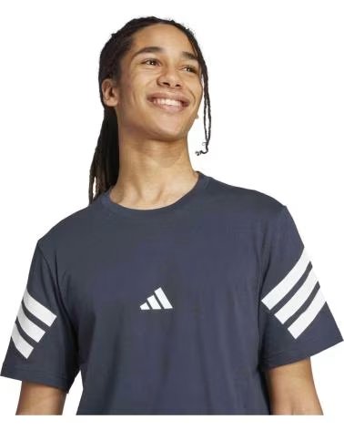 ADIDAS T-SHIRT A MANICHE CORTE JW4786 DA UOMO BLANCO