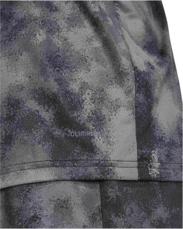 ADIDAS T-SHIRT JW9707 A MANICHE CORTE CON STAMPA EFFETTO TIE-DYE GRIS