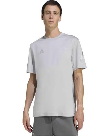 ADIDAS CAMISETA JW3481 GRIS PARA HOMBRE CORTA