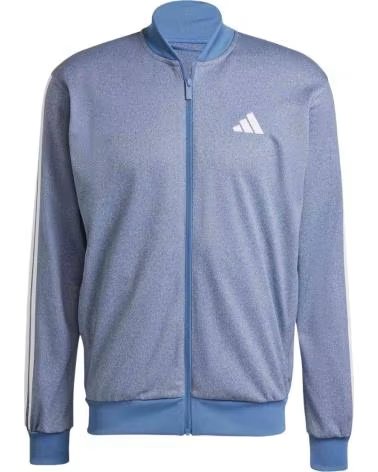 ADIDAS JAQUETA DE AGASALHO JI8848 AZUL E BRANCO BLANCO