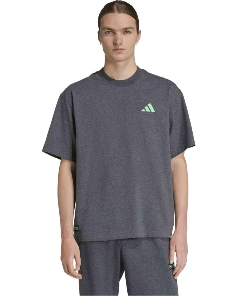 ADIDAS MAGLIETTA MERCEDES-AMG PETRONAS F1 TEAM PREMIUM GRIGIA CORTA