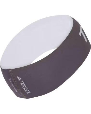 ADIDAS BANDA PARA LA CABEZA TERREX CLIMACOOL GRIS Y BLANCA BLANCO