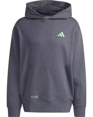 ADIDAS SUDADERA CON CAPUCHA SUDADERA CON CAPUCHA MERCEDES - GRIS EN GRIS PARA HOMBRE AMG