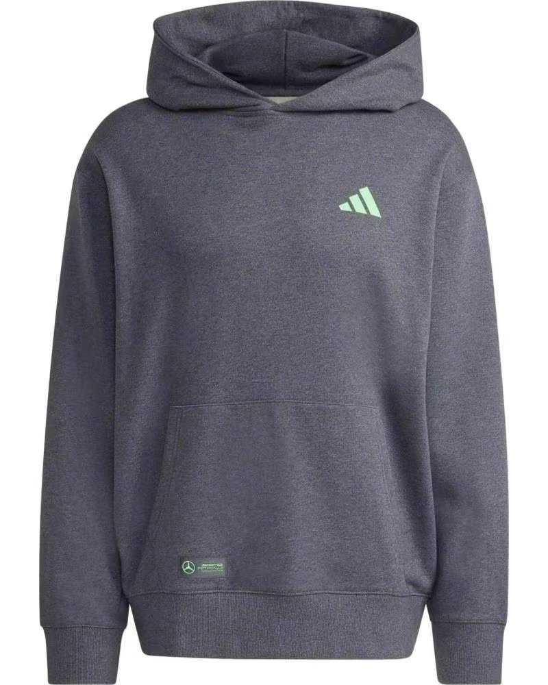 ADIDAS SUDADERA CON CAPUCHA SUDADERA CON CAPUCHA MERCEDES - GRIS EN GRIS PARA HOMBRE AMG
