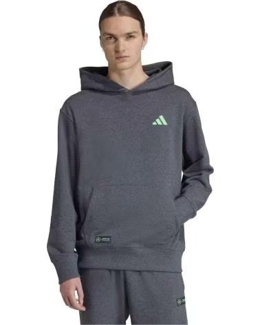 ADIDAS SUDADERA CON CAPUCHA SUDADERA CON CAPUCHA MERCEDES - GRIS EN GRIS PARA HOMBRE AMG