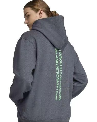 ADIDAS SUDADERA CON CAPUCHA SUDADERA CON CAPUCHA MERCEDES - GRIS EN GRIS PARA HOMBRE AMG