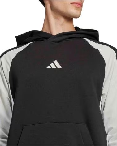 ADIDAS SUDADERA CON CAPUCHA JD8065 UNISEX BLANCO