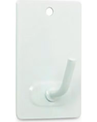 BRINOX JUEGO DE GANCHOS ADHESIVOS DE ACERO INOXIDABLE MULTICOLOR