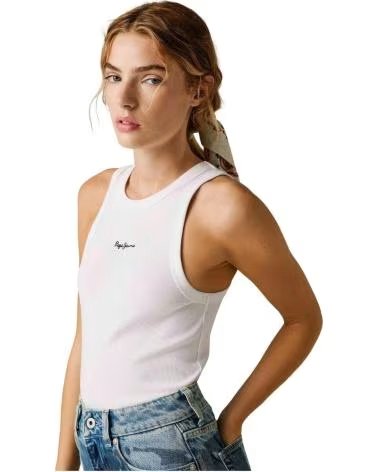 PEPE JEANS CAMISETA DE TIRANTES MARIAN BLANCA MUJER 800WHITE