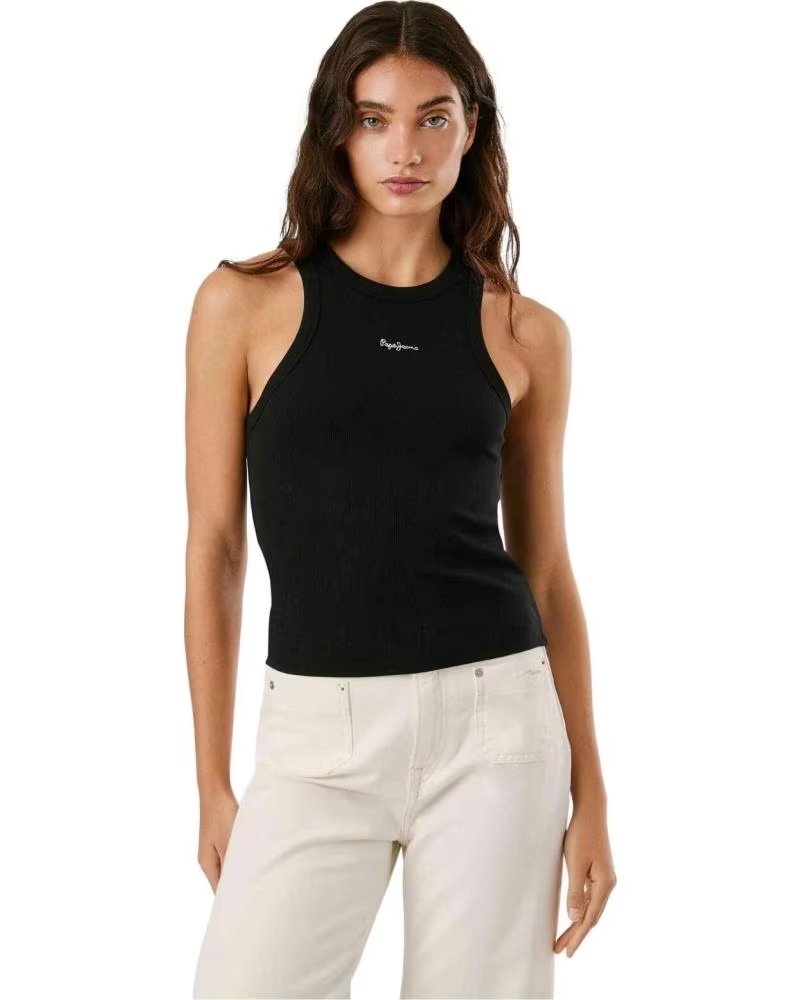 PEPE JEANS CAMISETA DE TIRANTES MARIAN PARA MUJER NEGRO 999BLACK