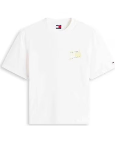 TOMMY HILFIGER T-SHIRT MANCHES COURTES TJM RLX BUBBLE FLAG POUR HOMME SD