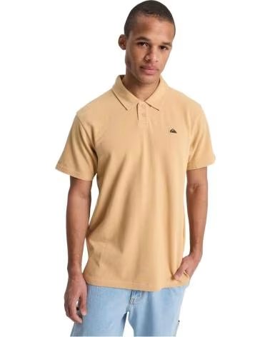 QUICKSILVER CAMISETA POLO QUIKSILVER MW PIQUE CJZ0 PARA HOMBRE EN COLOR BEIGE KHAKI