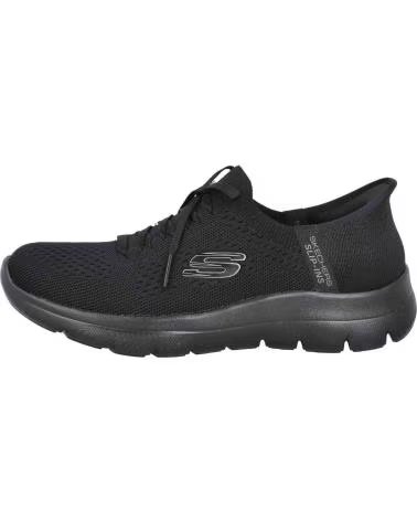SKECHERS SLIP-INS ZAPATILLAS DEPORTIVAS 070-059543 MUJER NEGRO