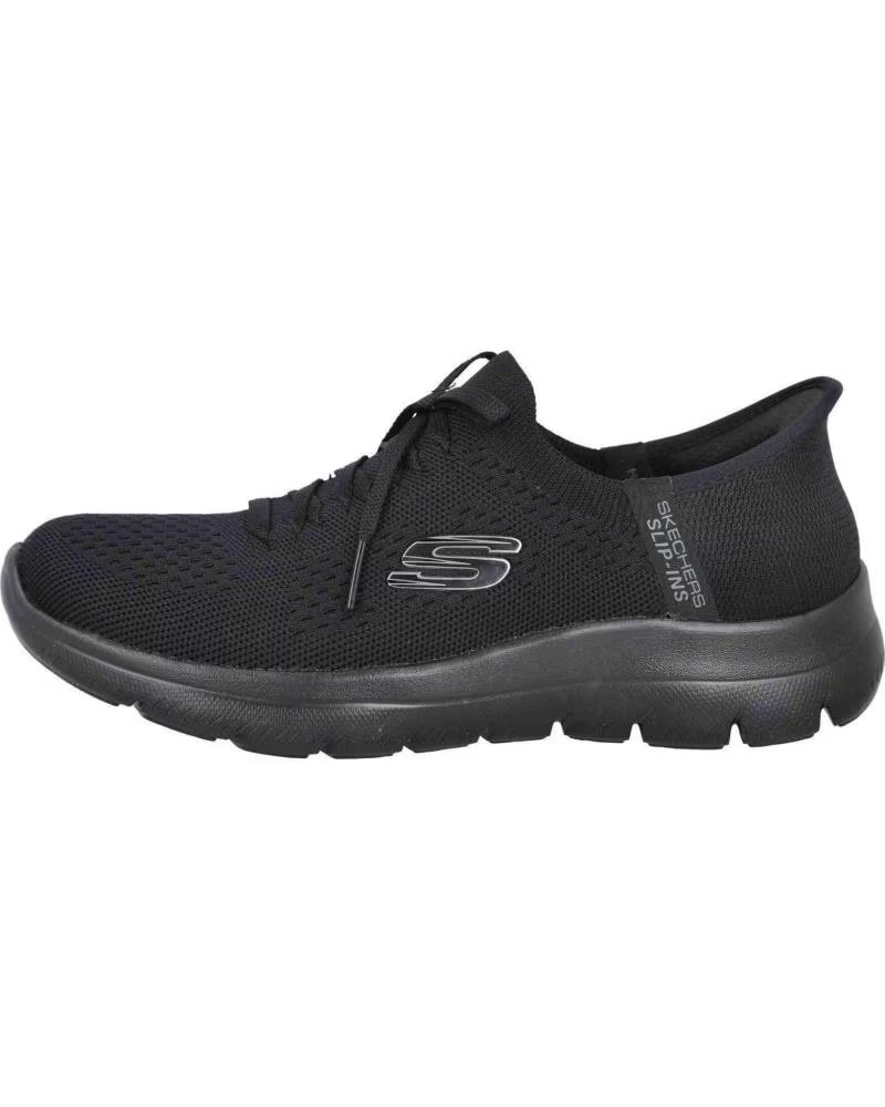 SKECHERS SLIP-INS ZAPATILLAS DEPORTIVAS 070-059543 MUJER NEGRO