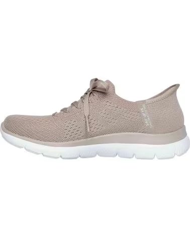 SKECHERS ZAPATILLAS 070-360432 MUJER TAUPE