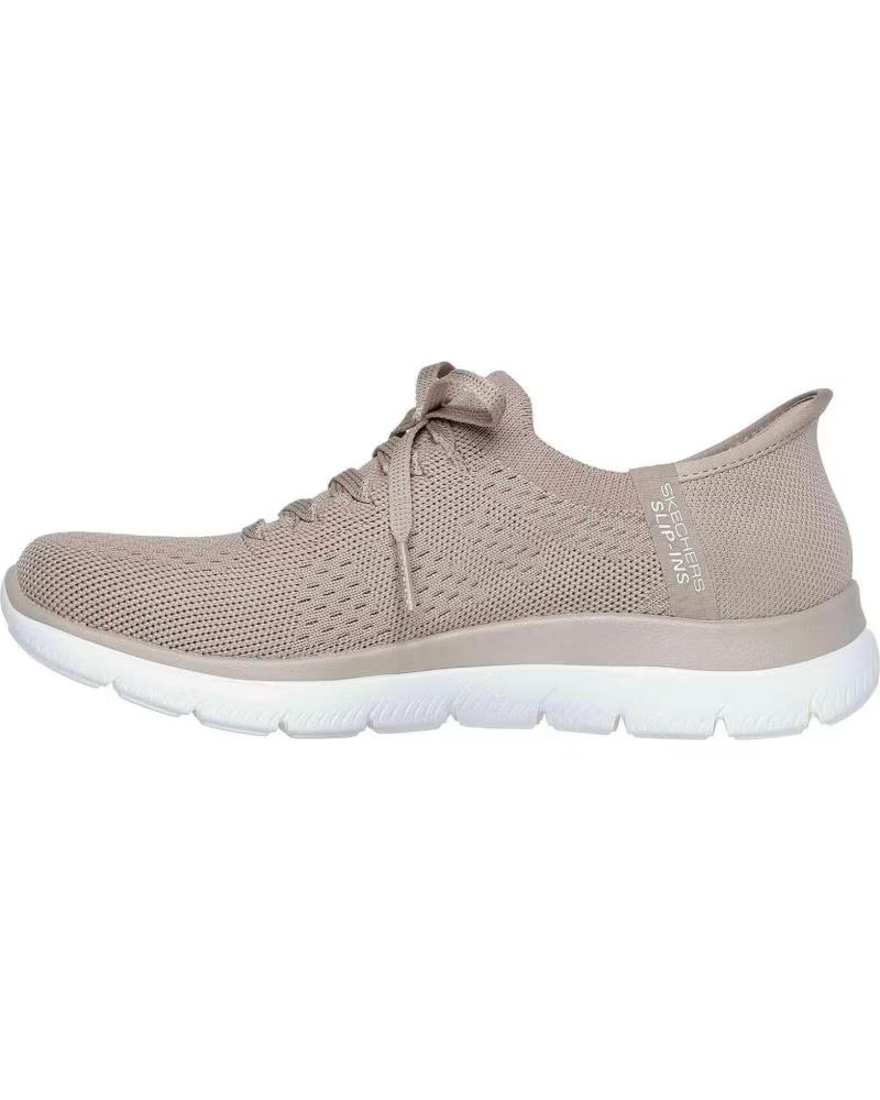 SKECHERS ZAPATILLAS 070-360432 MUJER TAUPE