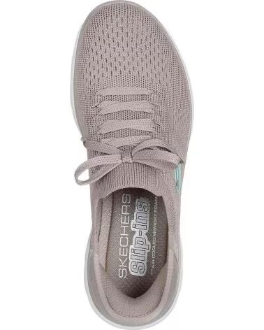 SKECHERS ZAPATILLAS 070-360432 MUJER TAUPE