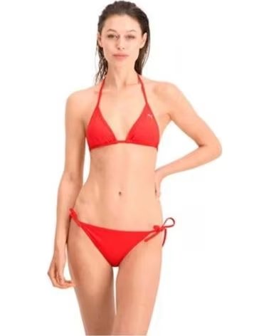 PUMA TOP DE BIQUÍNI FEMININO VERMELHO ROJO