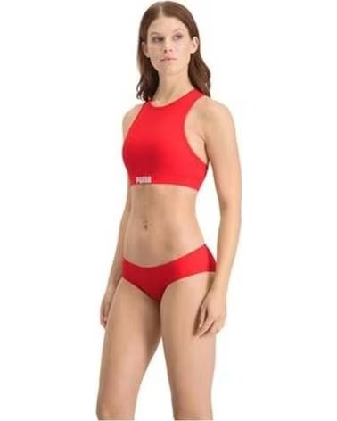 PUMA CUECA DE BIQUÍNI PARA MULHER ROJO