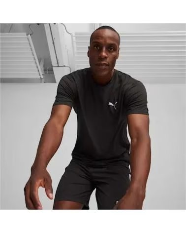 PUMA T-SHIRT A MANICHE CORTE 524989-01 NEGRO