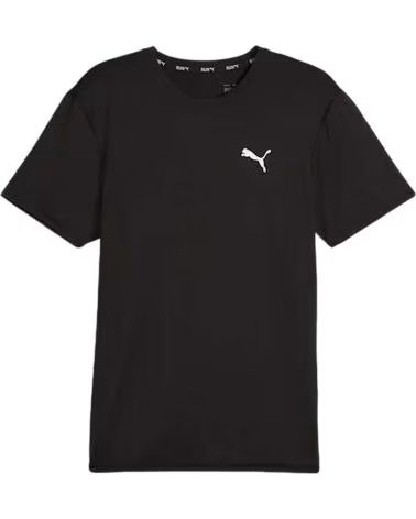 PUMA T-SHIRT A MANICHE CORTE 524989-01 NEGRO