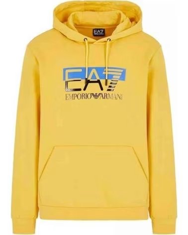 EA7 KAPUZENPULLOVER 6RPM021648 IN GELB FÜR HERREN AMARILLO