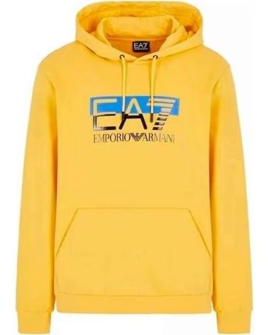 EA7 KAPUZENPULLOVER 6RPM021648 IN GELB FÜR HERREN AMARILLO