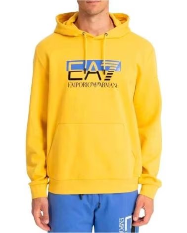EA7 KAPUZENPULLOVER 6RPM021648 IN GELB FÜR HERREN AMARILLO