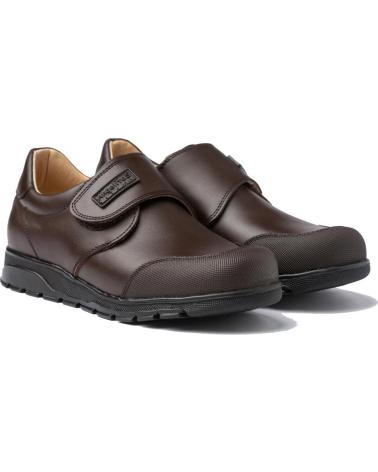 Scarpe per Bambino ANGELITOS ESCOLAR PIEL 453 CHOCOLATE