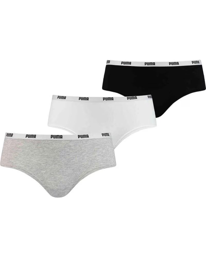 PUMA WOMEN´S BRIEFS PACK 503007001-015 MULTICOLOR