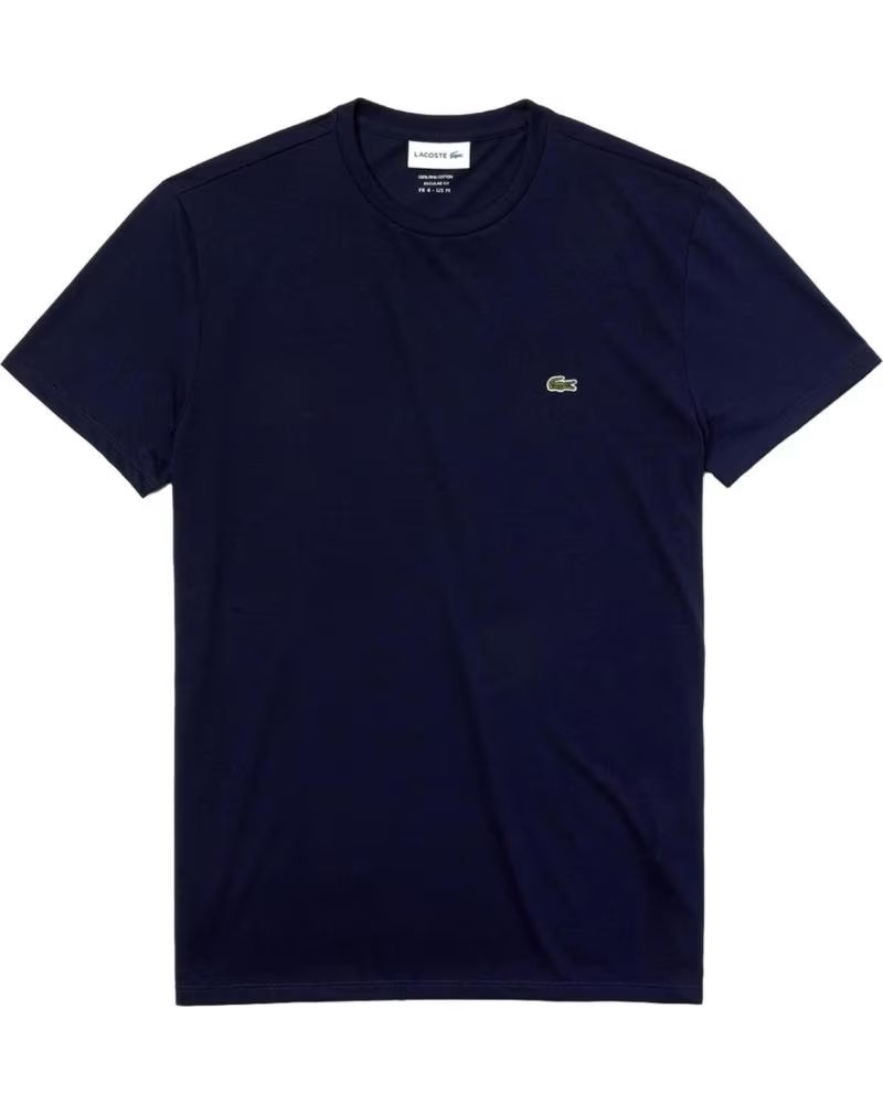 LACOSTE T-SHIRT MANCHES COURTES TH6709 BLEU HOMME MULTICOLOR