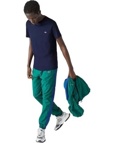 LACOSTE T-SHIRT MANCHES COURTES TH6709 BLEU HOMME MULTICOLOR