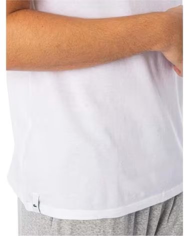 LACOSTE T-SHIRT A MANICHE CORTE DA UOMO BLANCO