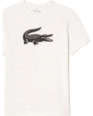 LACOSTE T-SHIRT A MANICHE CORTE TH2042-00-AU8 UOMO BLANCO