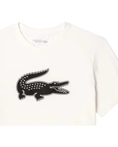 LACOSTE T-SHIRT A MANICHE CORTE TH2042-00-AU8 UOMO BLANCO
