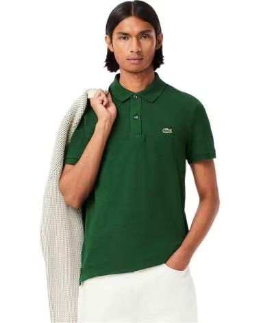 LACOSTE SHORT SLEEVE POLO SHIRT PH4012-00 MEN VERDE