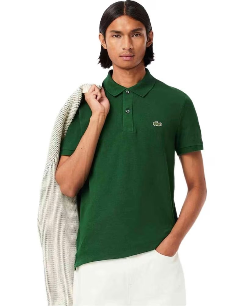 LACOSTE SHORT SLEEVE POLO SHIRT PH4012-00 MEN VERDE